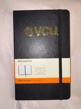 Moleskine Classic Hard Cover Ruled Notebook VCU Virginia Commonwealth University